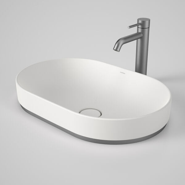 LIANO II 530mm PILL Basin Dress Ring | CAROMA - Hera BathwareBrushed Gunmetal