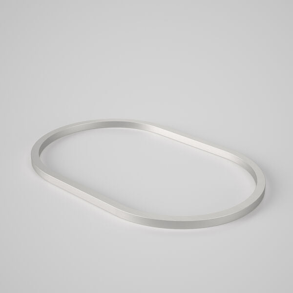 LIANO II 530mm PILL Basin Dress Ring | CAROMA - Hera BathwareBrushed Nickel