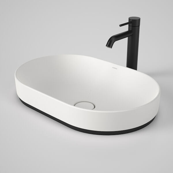 LIANO II 530mm PILL Basin Dress Ring | CAROMA - Hera BathwareMatte Black