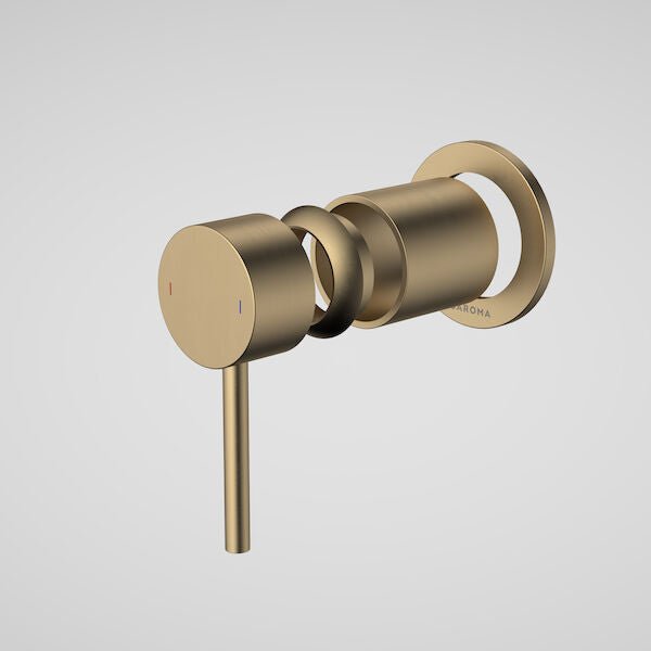 LIANO II Shower/Bath Mixer Trim Kit Only | CAROMA - Hera BathwareBrushed Brass