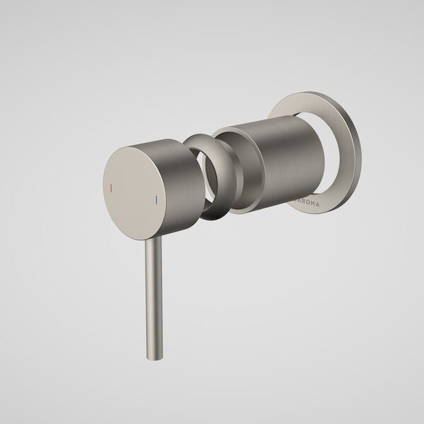 LIANO II Shower/Bath Mixer Trim Kit Only | CAROMA - Hera BathwareBrushed Nickel