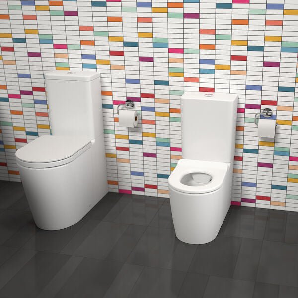 LIANO Junior Cleanflush® Wall Faced Toilet Suite | CAROMA - Hera Bathware
