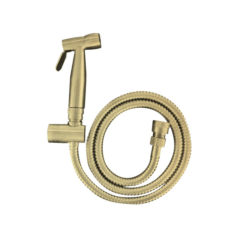 Linkware - Bidet Trigger Spray with Dual Check Valve - Hera BathwareBrushed Gold
