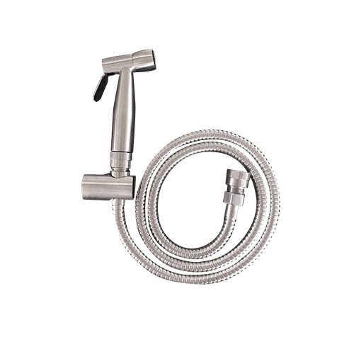 Linkware - Bidet Trigger Spray with Dual Check Valve - Hera BathwareStainless Steel/ Brushed Nickle