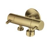 Linkware - Dual Control Mini Cistern Cock - Hera BathwareBrushed Gold