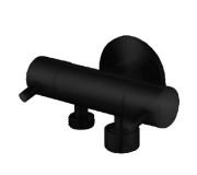 Linkware - Dual Control Mini Cistern Cock - Hera BathwareMatte Black