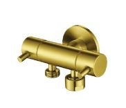 Linkware - Dual Control Mini Cistern Cock - Hera BathwarePVD Gold
