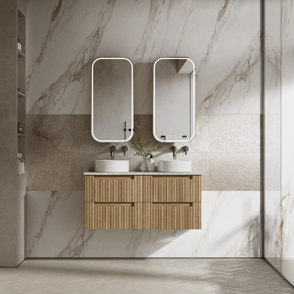 Lovina Tier Wall Hung Vanity 600 - 1800mm | Aulic - Hera Bathware X Aulic CAWH55 - 600 | 600mmCabinet Only