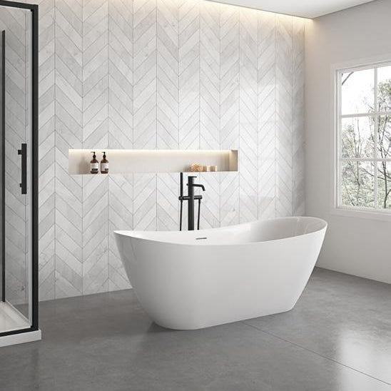 Luka Bath Tub Freestanding 1700mm | Oceano - Hera Bathware X Oceano LUK1773S | 1700mmFreestanding