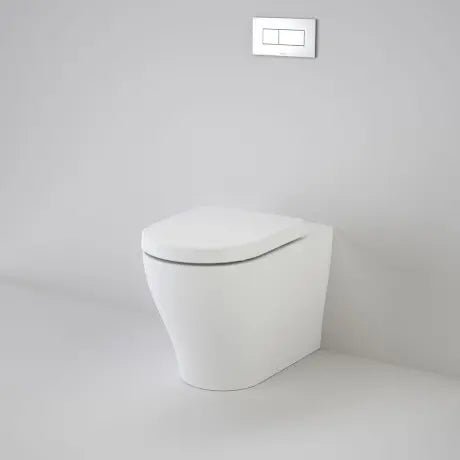 LUNA Cleanflush® Invisi serises II wall faced toilet suite - Hera BathwareGloss White