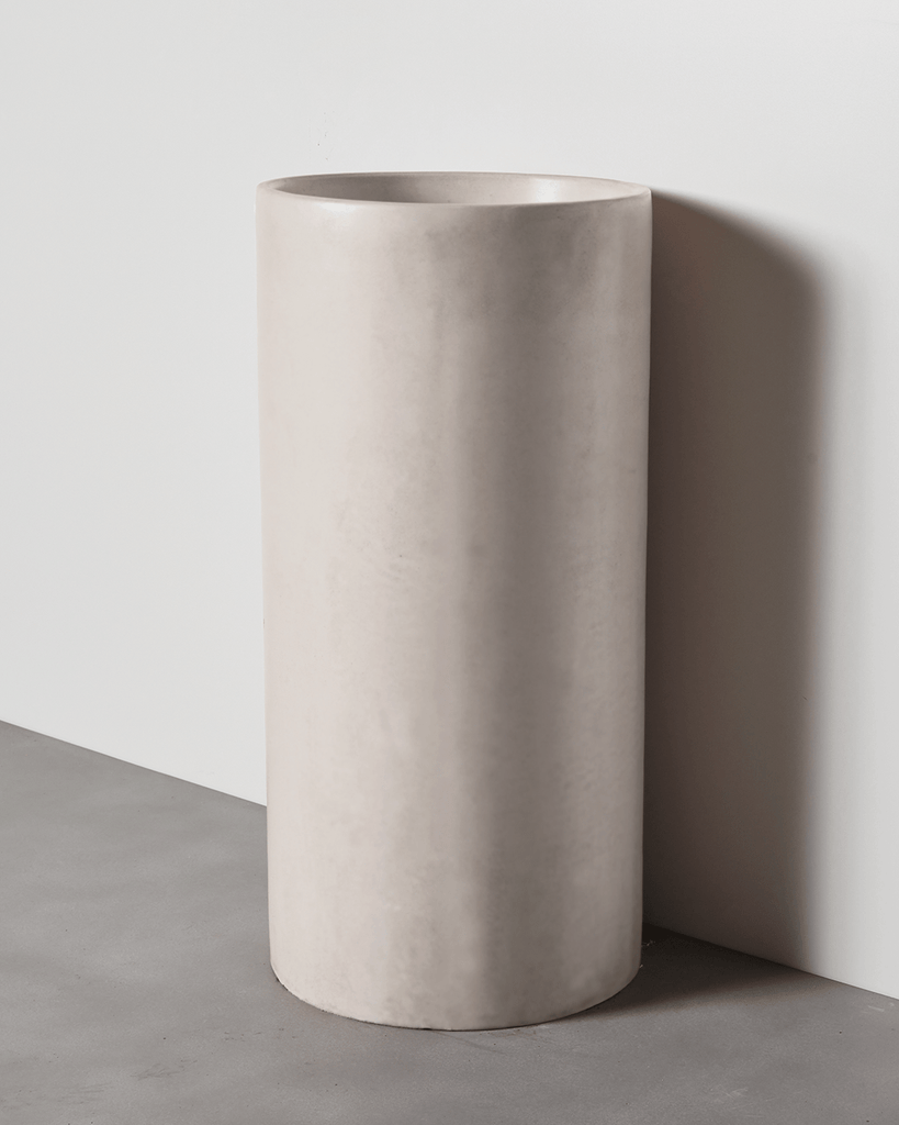 Luna Freestanding Basin (formerly Como) (Morning Mist) - Hera Bathware