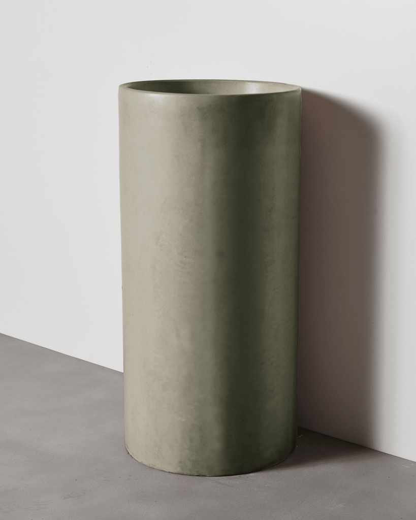 Luna Freestanding Basin (formerly Como) (Olive) - Hera Bathware