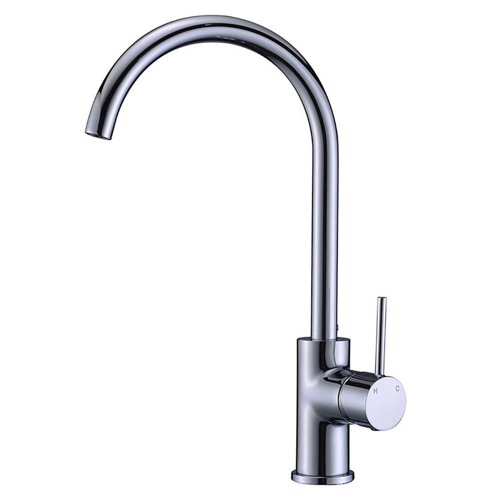 LUNA Kitchen Mixer - Chrome - Hera BathwareChrome