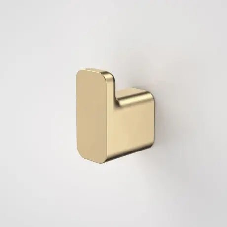Luna Robe Hook - Hera BathwareBrushed Brass