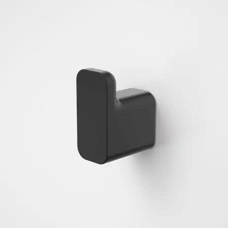 Luna Robe Hook - Hera BathwareMatte Black