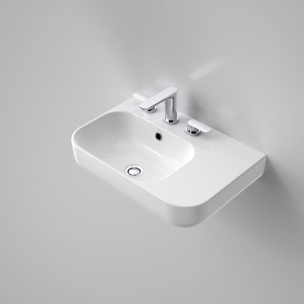 LUNA Shelf Wall Basin | CAROMA - Hera Bathware3 Holes