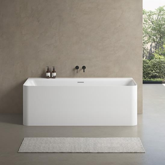 Lunus Bath Tub Back to Wall | Oceano - Hera Bathware1500mmBack To Wall