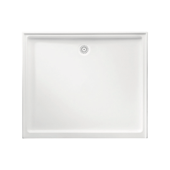 Marbletrend Flinders Polymarble, Rectangular Shower Base, Rear Outlet - Hera Bathware1200 x 900