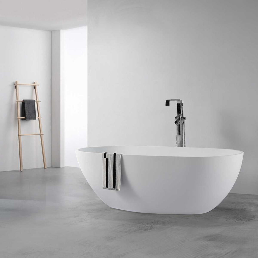 Maya Solid Surface Freestanding Bathtub | Fifth Avenue - Hera Bathware
