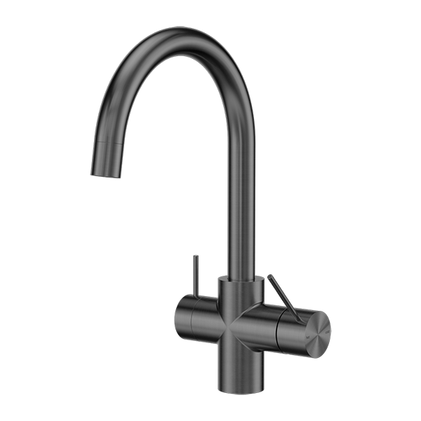 MECCA 3 WAY FILTERED MIXER TAP - Hera BathwareGun Metal