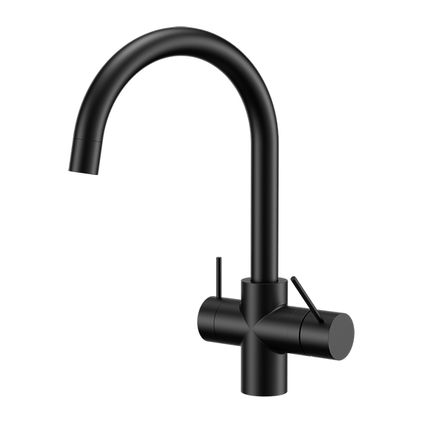 MECCA 3 WAY FILTERED MIXER TAP - Hera BathwareMatte Black