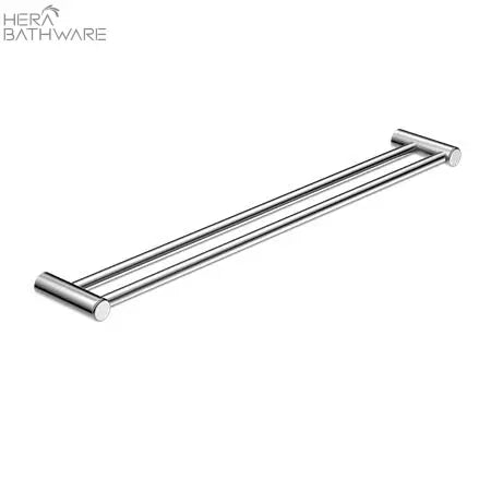 MECCA CARE 25MM GRAB DOUBLE TOWEL RAIL 900MM - Hera BathwareBrushed Nickel