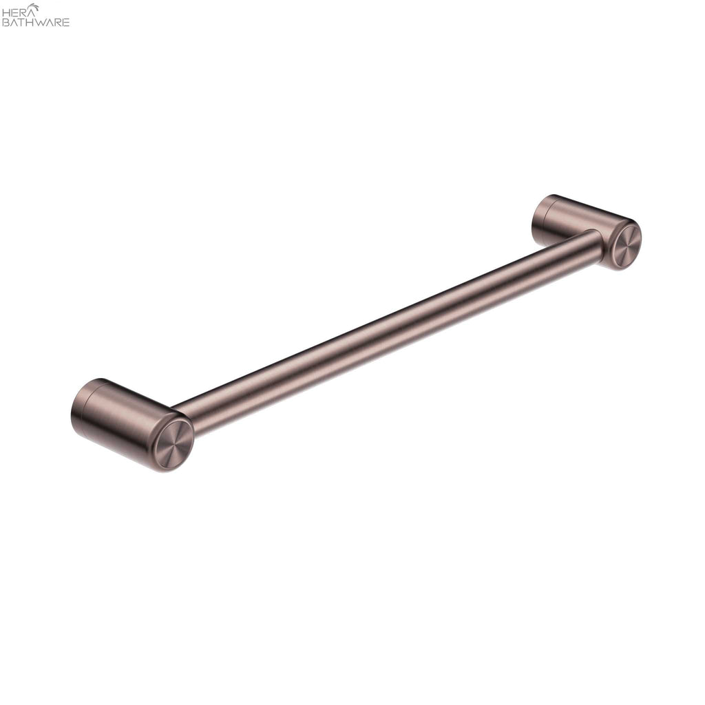 MECCA CARE 25MM GRAB RAIL 450MM - Hera BathwareBrushed Bronze