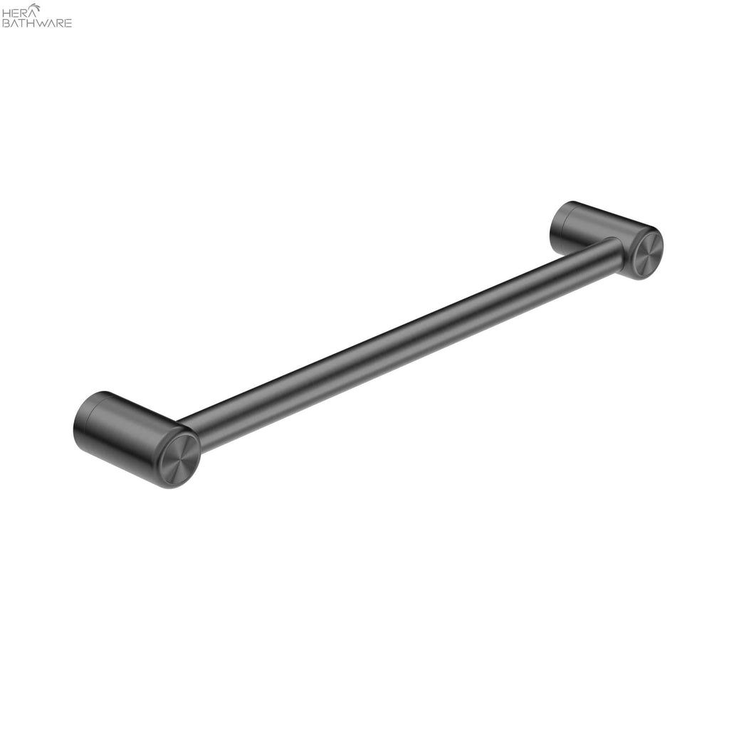 MECCA CARE 25MM GRAB RAIL 450MM - Hera BathwareGun Metal