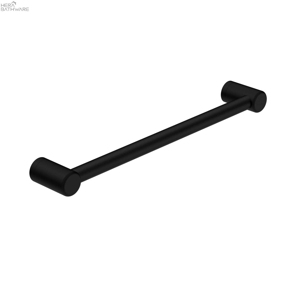 MECCA CARE 25MM GRAB RAIL 450MM - Hera BathwareMatte Black
