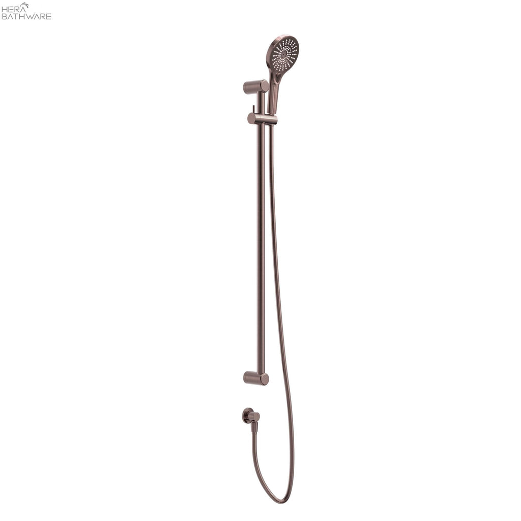 Mecca Care 25mm Grab Rail and Adjustable Shower Rail Set 900mm - Hera BathwareBrushed Bronze