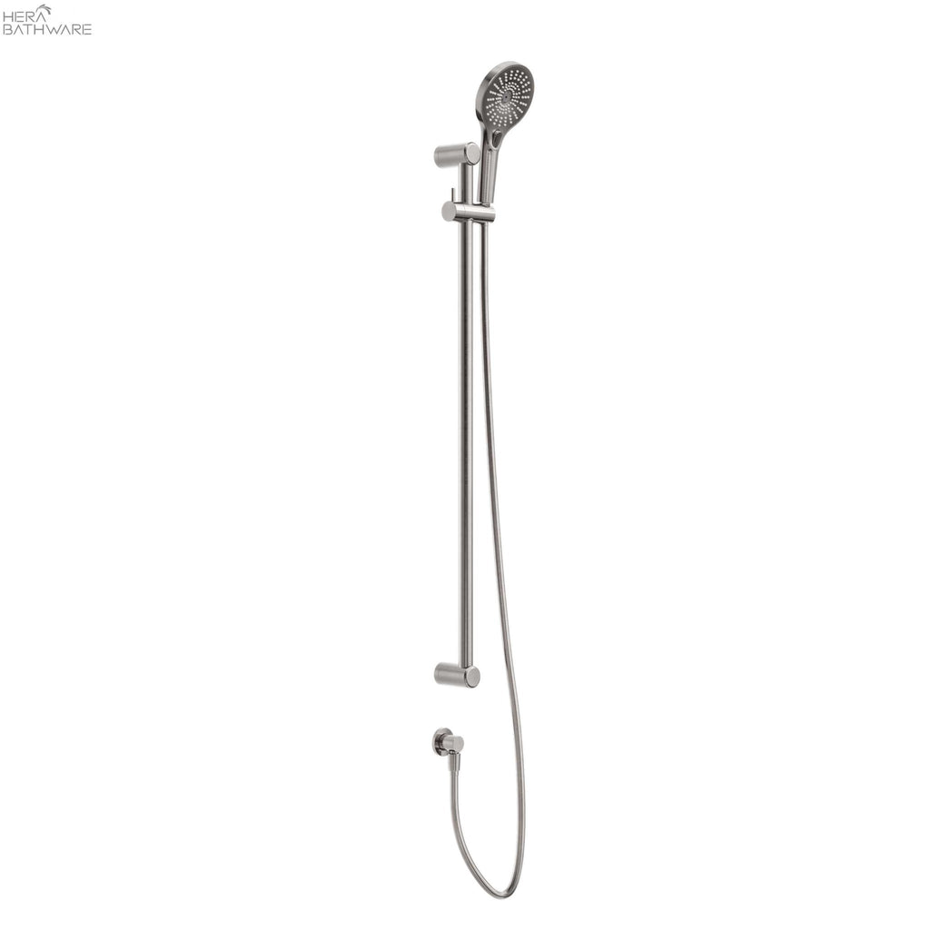 Mecca Care 25mm Grab Rail and Adjustable Shower Rail Set 900mm - Hera BathwareBrushed Nickel