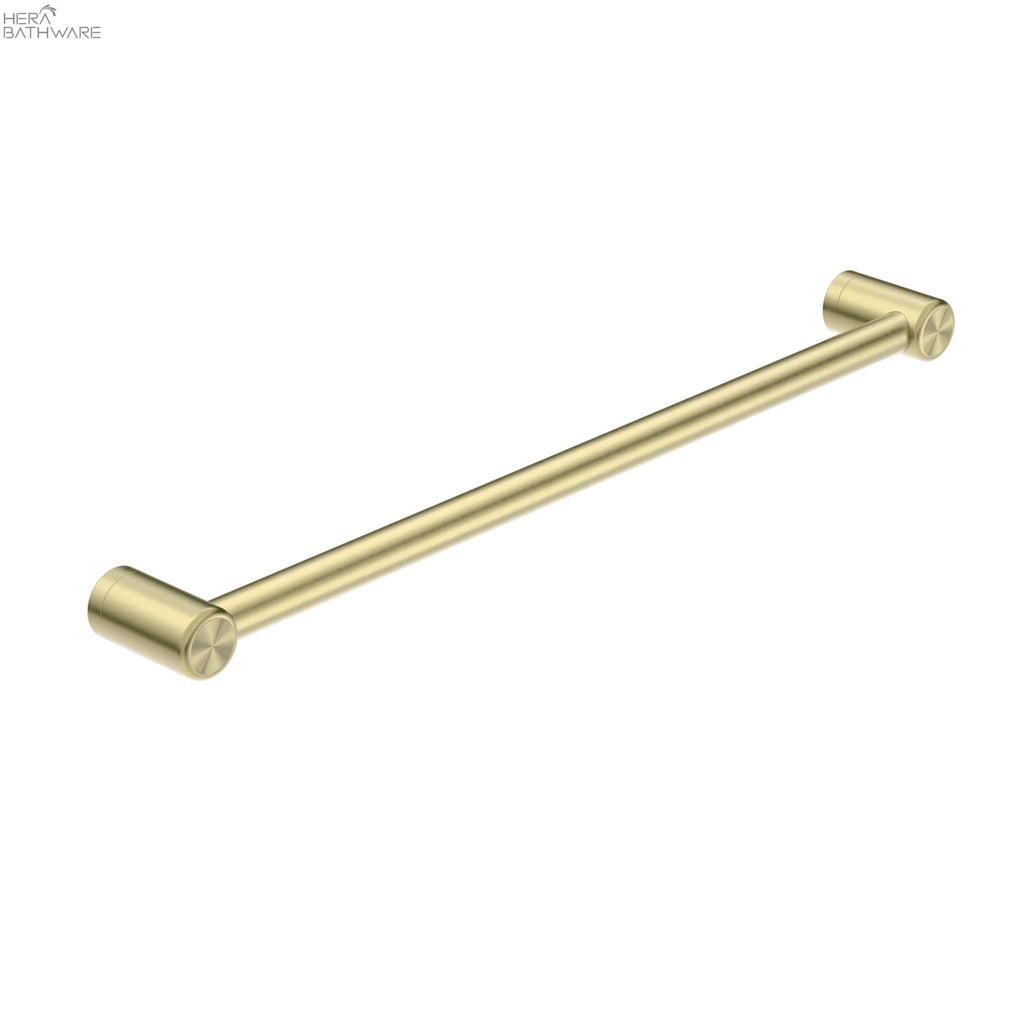 MECCA CARE 25MM GRAB TOWEL RAIL 600MM - Hera BathwareBrushed Gold