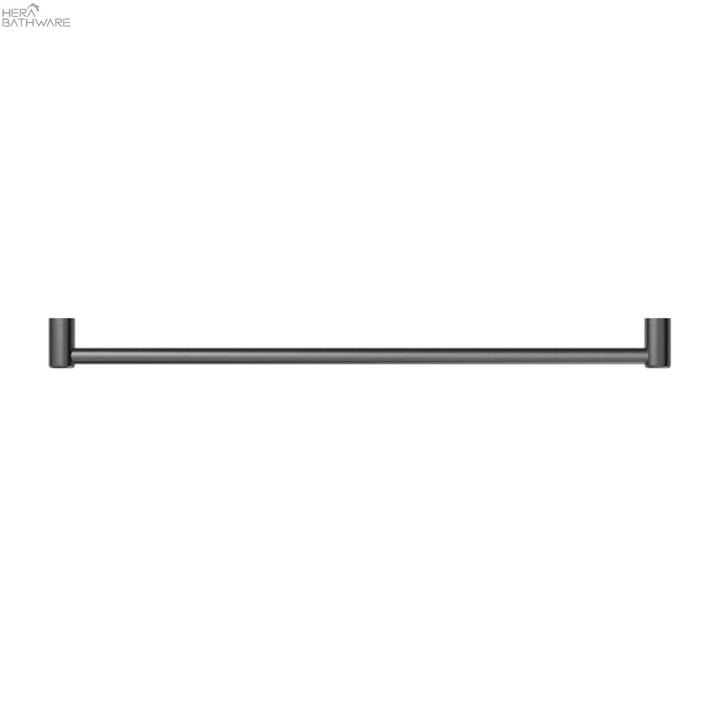 MECCA CARE 25MM GRAB TOWEL RAIL 900MM - Hera BathwareGun Metal