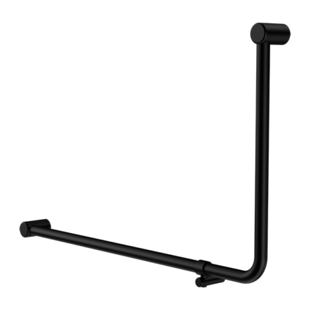 MECCA Care 32mm 90Degree NZ4121 Accessible Toilet Grab Rail 600X1000mm - Hera Bathware X Nero Tapware NRCR3290EMB | Matte BlackGrab Rail Only