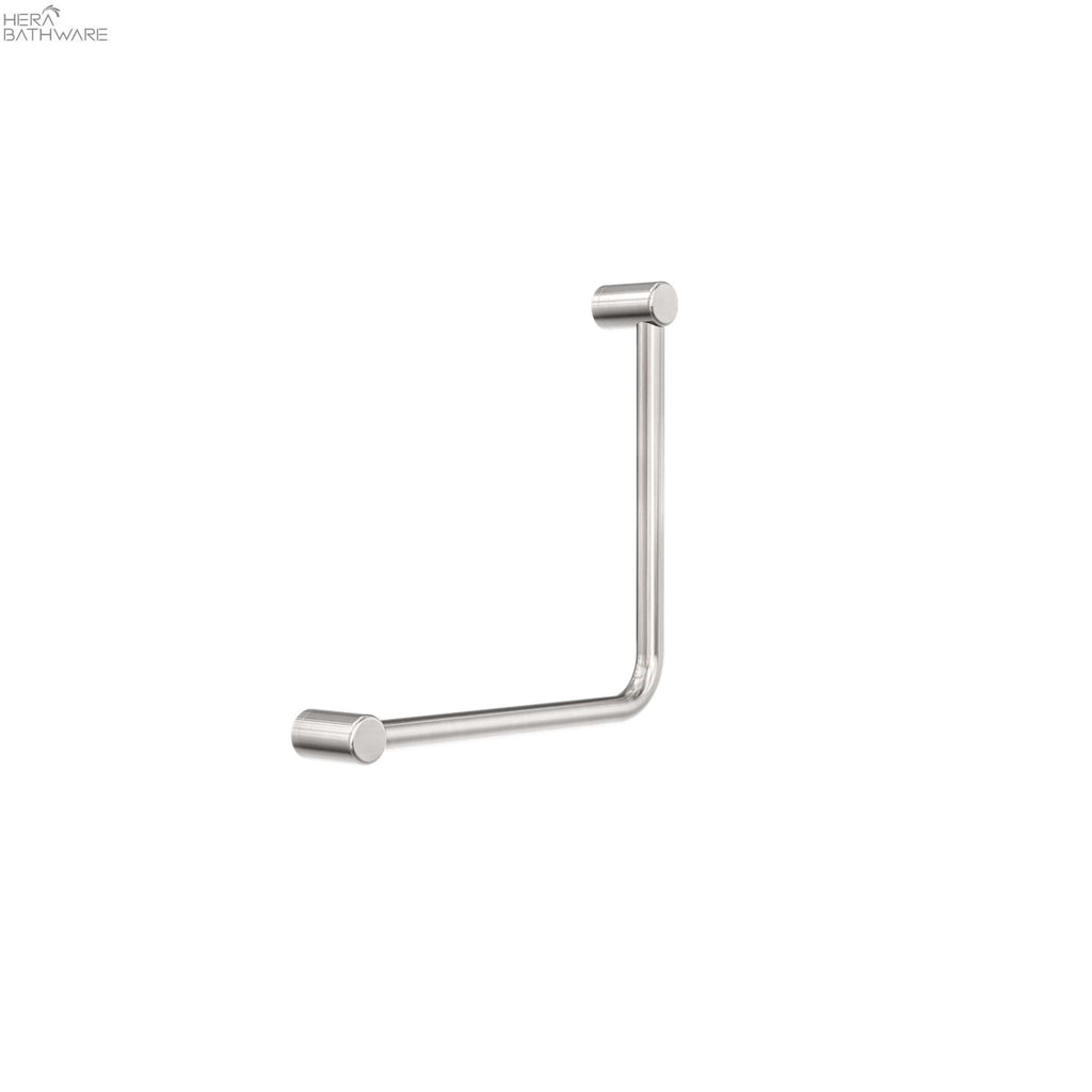 MECCA CARE 32MM AMBULANT 90DEGREE BENT TUBE 450X450MM - Hera BathwareBrushed Nickel
