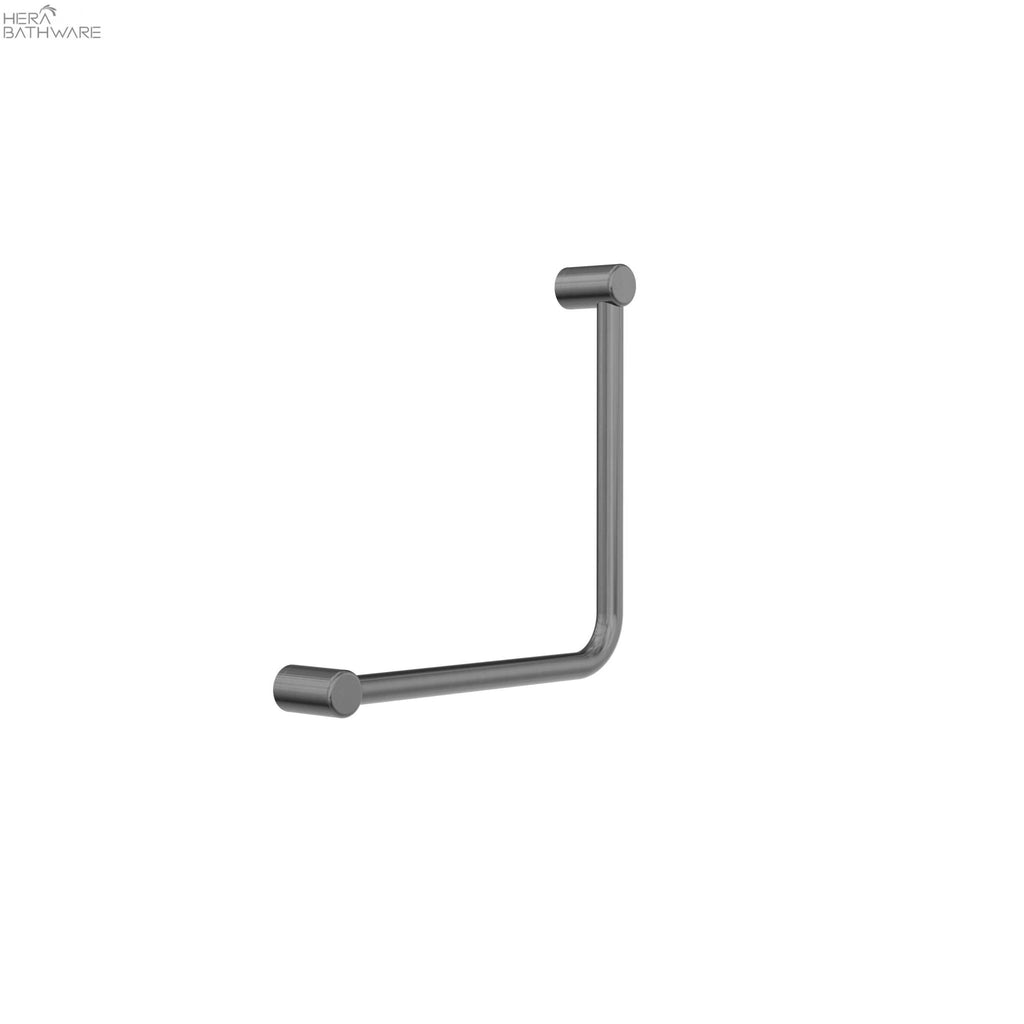 MECCA CARE 32MM AMBULANT 90DEGREE BENT TUBE 450X450MM - Hera BathwareGun Metal
