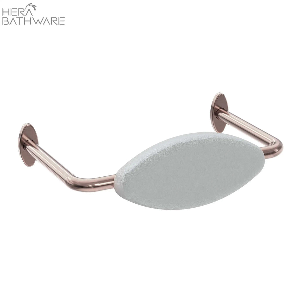Mecca Care 32mm DDA Toilet Backrest NRCR0001 - Hera BathwareBrushed Gold