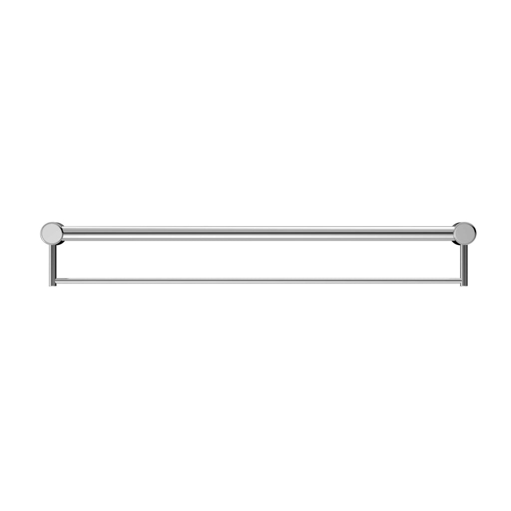 Mecca Care 32mm Grab Rail with Towel Holder 900mm - Hera BathwareBrushed Gold
