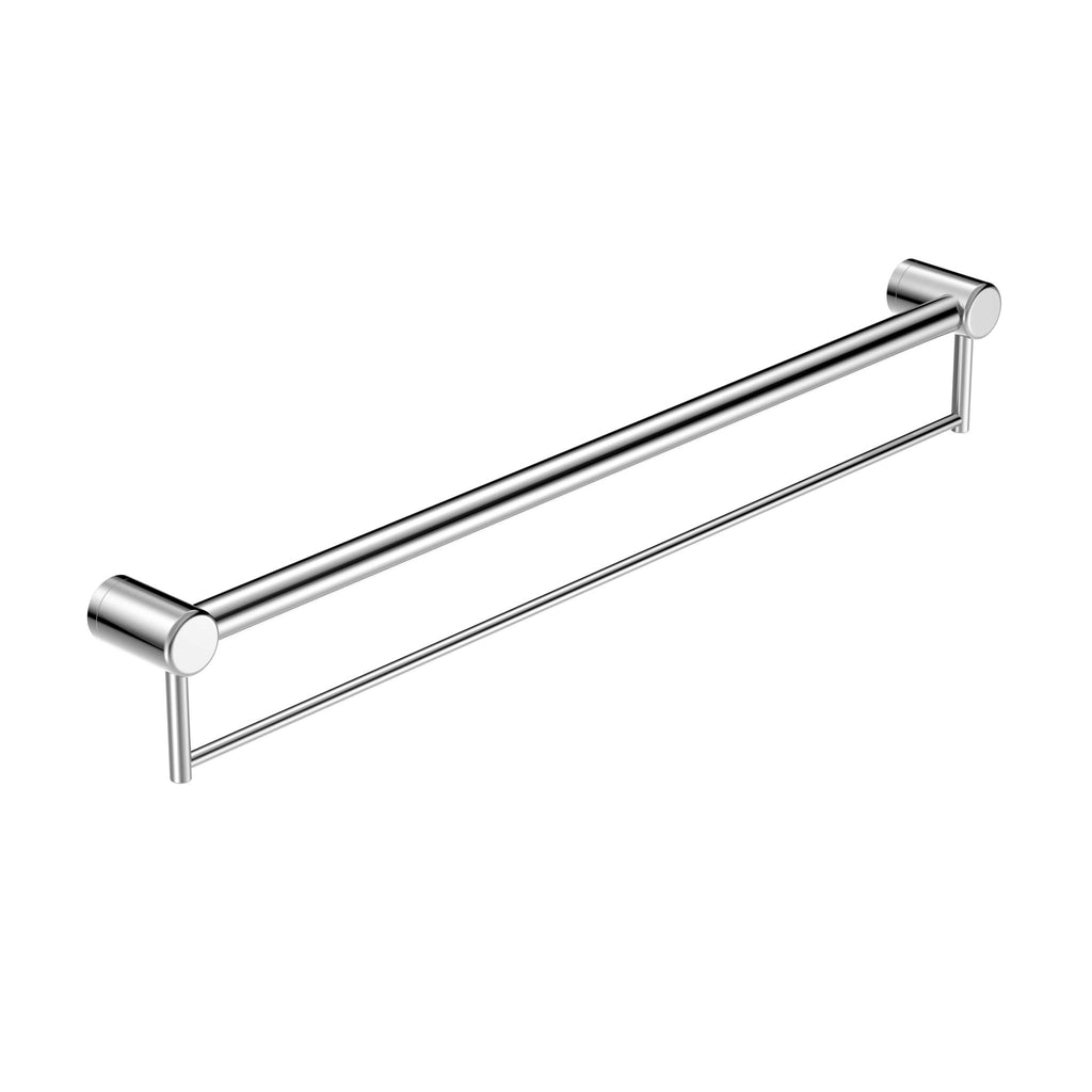 Mecca Care 32mm Grab Rail with Towel Holder 900mm - Hera BathwareChrome
