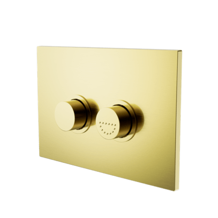 Mecca Care DDA Compliant R&T Button - Hera BathwareBrushed Gold