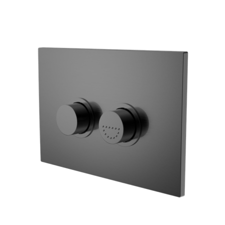 Mecca Care DDA Compliant R&T Button - Hera BathwareGun Metal