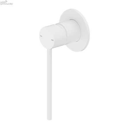 MECCA Care Shower Mixer - Hera BathwareMatte White