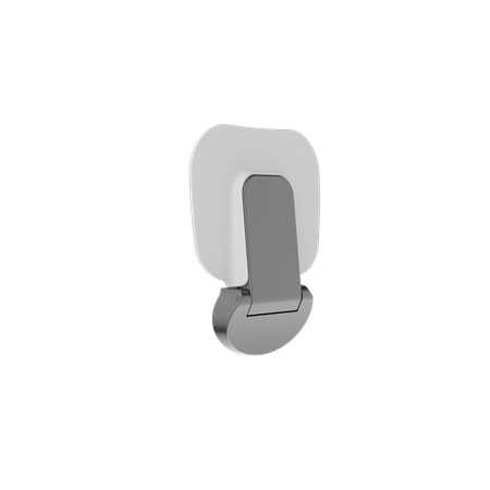 Mecca Care Shower Seat 400x330mm - Hera BathwareChrome