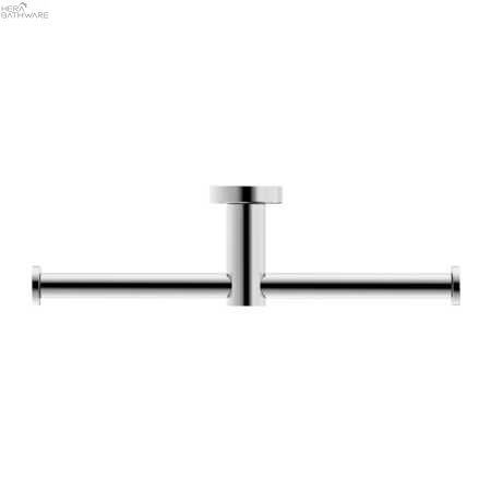 MECCA Double Toilet Roll Holders - Hera BathwareBrushed Bronze