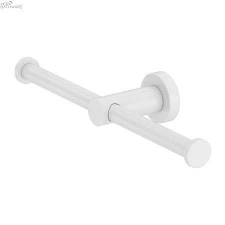 MECCA Double Toilet Roll Holders - Hera BathwareMatte White