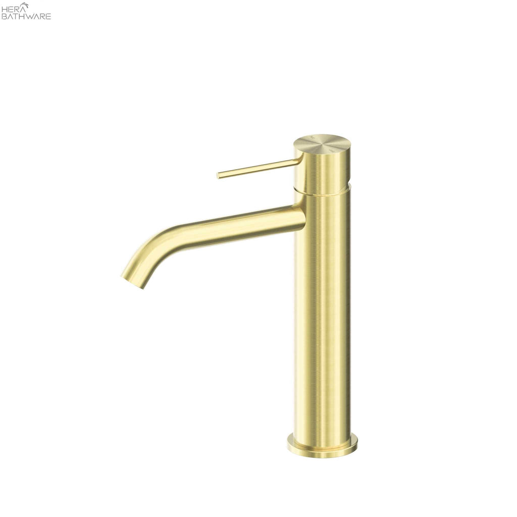 MECCA Mid Tall Basin Mixers - Hera BathwareBrushed Gold