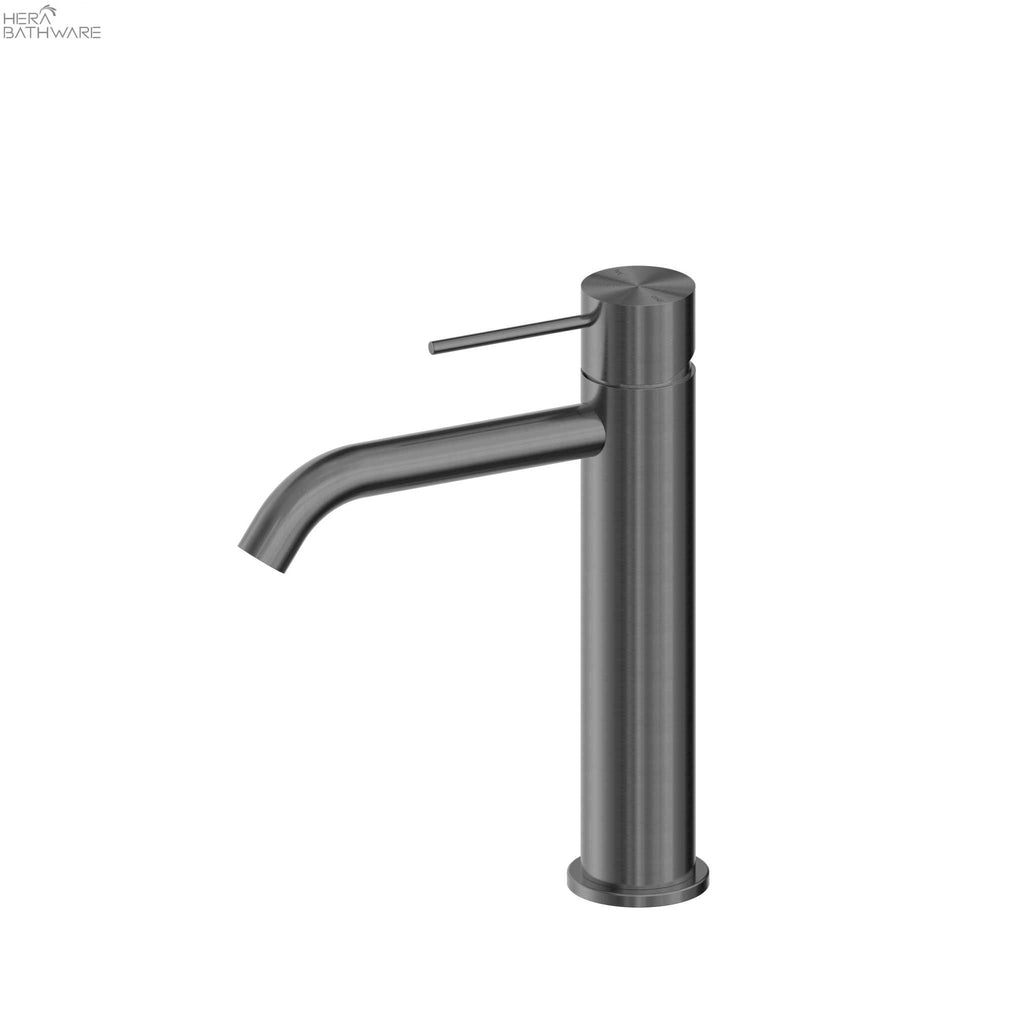 MECCA Mid Tall Basin Mixers - Hera BathwareGun Metal