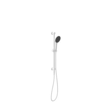 Mecca Rail Shower with Air shower II - Hera BathwareBrushed Nickel