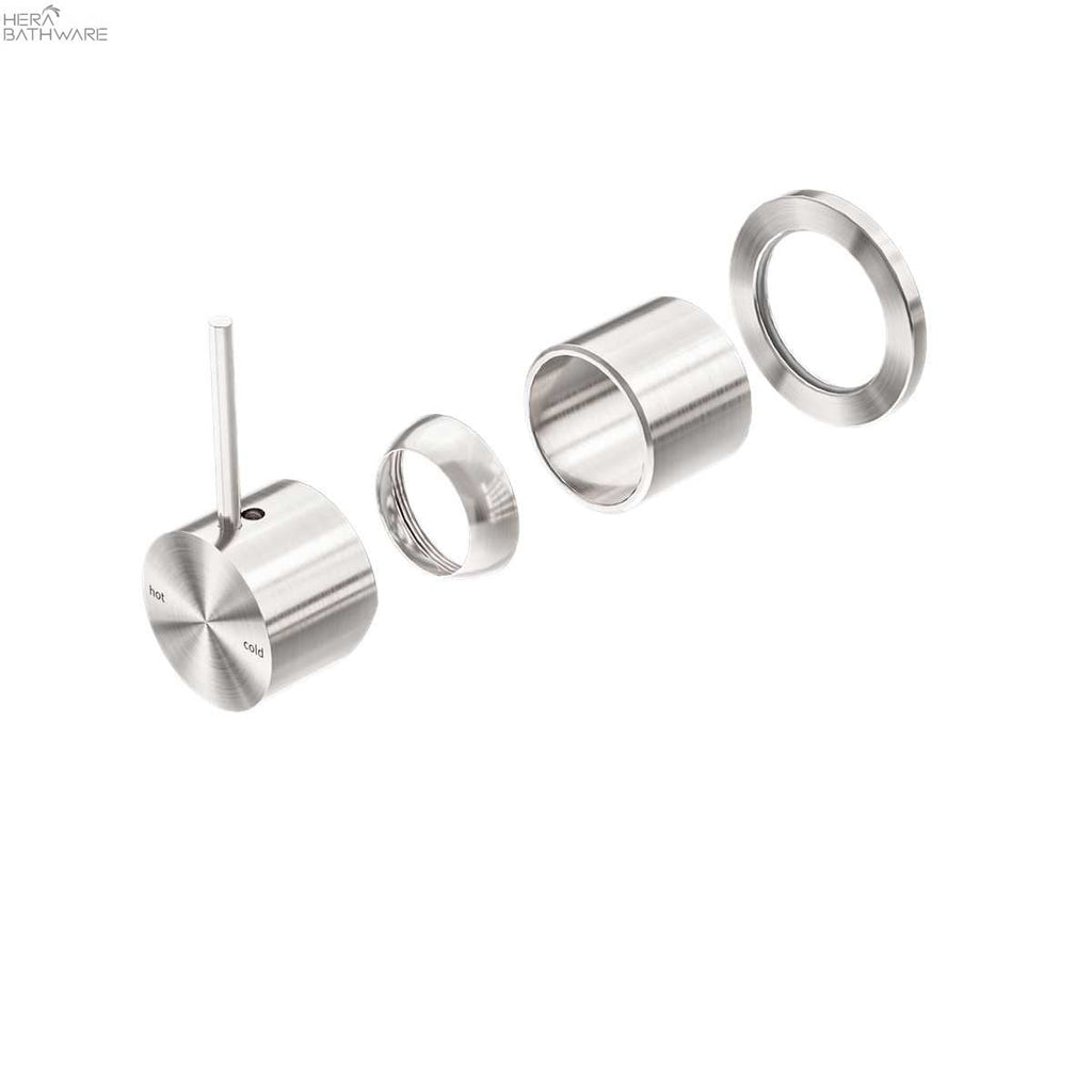 MECCA Shower Mixer Handle up Trim Kits Only - Hera BathwareBrushed Nickel60mm