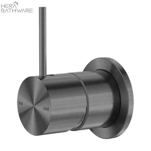 MECCA Shower Mixer Handle Up - Hera BathwareGun Metal60mm